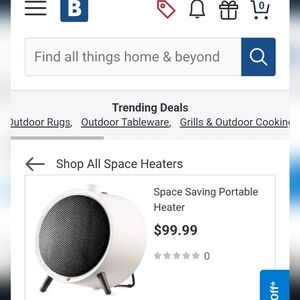 New small space heater